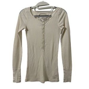 American Eagle Y2K Bella Swan‎ Twilight Breaking Dawn Outfit Henley Top Size XS